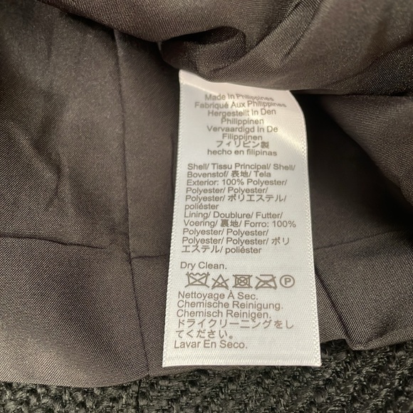 NWT J. Crew Factory Tweed Lady Jacket in Black, size 00 - Picture 4 of 7